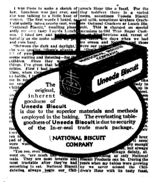 Logo de Nabisco en los periódicos. Wikimedia Commons